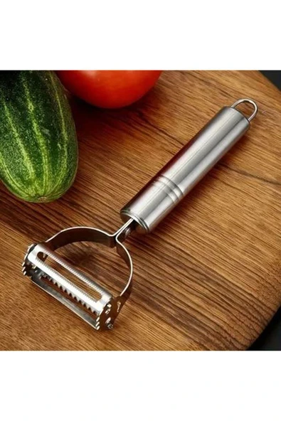 Saint Belisama Concept Paslanmaz Çelik Julyen Soyacak Sebze Meyve Dilimleyici Soyacak Patates Soyacağı Jülyen - Resim 3