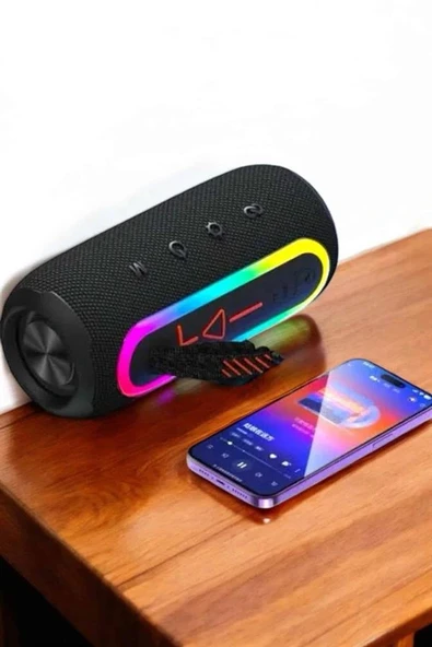 LitaeTrend Bluetooth Hoparlör Kablosuz Yüksek Ses Kaliteli Şarj Edilebilir - Resim 3