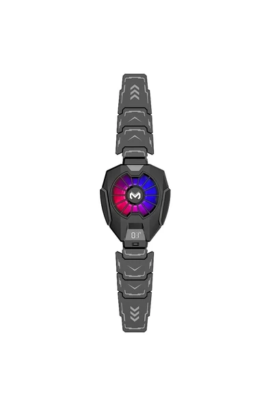 LitaeTrend DL05 RGB Radyatör Tablet ve Telefon Soğutucu Fan - Siyah - Resim 3