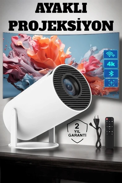 LitaeTrend USB ve Kablosuz Bağlantı Özellikli 5000 Saat Ampul Ömürlü Projeksiyon - Resim 2