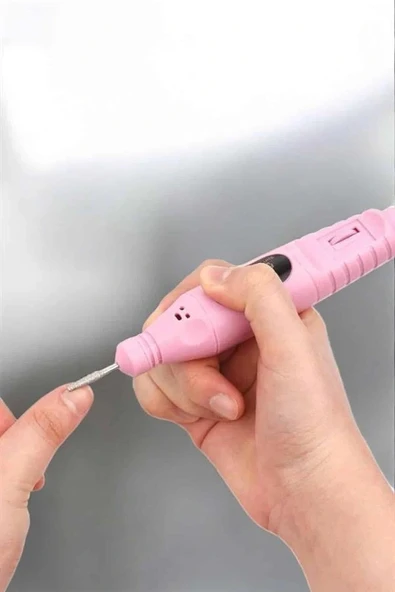 LitaeTrend Elektrikli Manikür Pedikür Törpü Seti Protez Tırnak Nasır Temizleyici - Resim 4