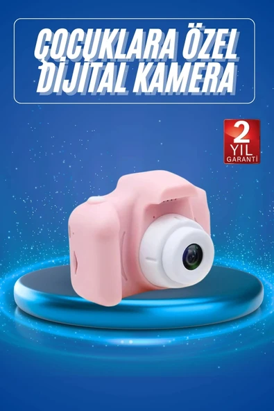 LitaeTrend 2.0 Inç Ekran Mini 1080p Hd Çocuk Kamera Dijital Fotoğraf Makinesi ürün görseli