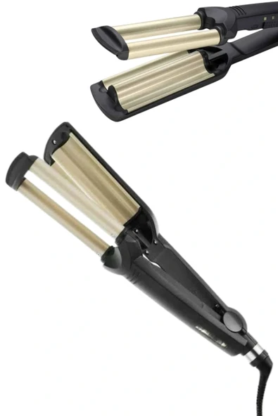 LitaeTrend Saç Şekillendirici Wag Maşa Su Dalga Maşası Tüm Saç Tiplerine Uygun - Resim 5