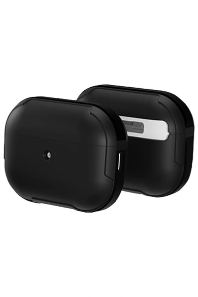 LitaeTrend Airpods 3 (3.nesil) MO-A8 Armor Kılıf - Siyah ürün görseli 1