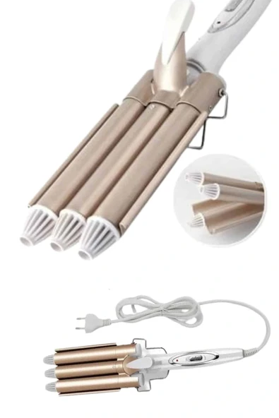 LitaeTrend Wag Maşa Yeni Nesil Yüksek Isı Ayarlı Seramik Kaplama Saç Şekillendirici Doğal Bukle ürün görseli 1