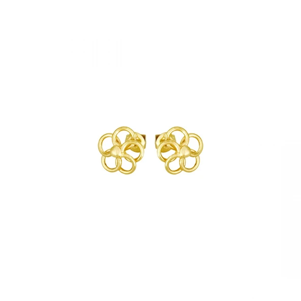 22 Ayar Altın Küpe T076439 ürün görseli 1