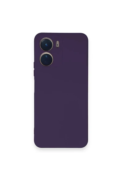 LitaeTrend Vivo Y16 Kılıf Nano içi Kadife Silikon - Mor ürün görseli 1