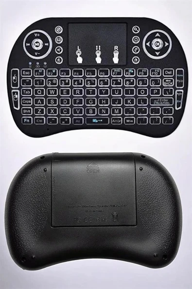 LitaeTrend Işıklı Kablosuz Mini Q Klavye Tüm Cihazlara Uyumlu - Resim 5