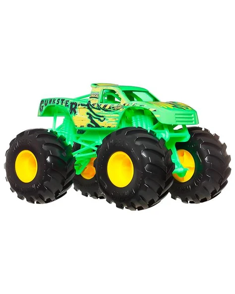 Hot Wheels Monster Trucks Oversized Gunkster Metal Araç JDR05 - Resim 2