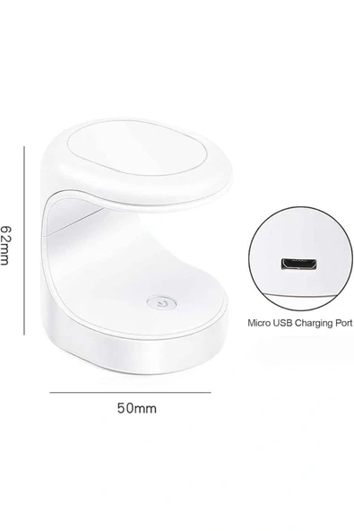 LitaeTrend Kalıcı Oje Kurutucu Mini UV Işınlı Taşınabilir Hızlı ve Pratik Oje Kurutucu - Resim 5