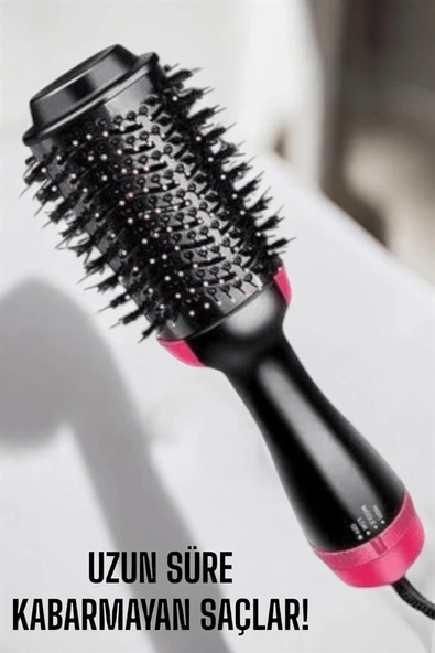 LitaeTrend 1200 Watt Gücünde, Negatif İyon Teknolojili, 3 Isı Kademeli Fön Tarağı - Resim 4