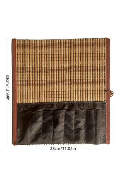 Çini tahrir, seramik sırlama fırça seti, seramik boyama, çini, vazo, resim, brush-19 Parça - Resim 5