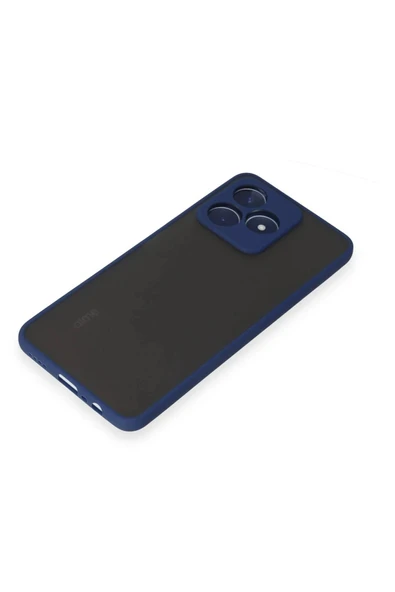 LitaeTrend Realme C53 Kılıf Montreal Silikon Kapak - Lacivert - Resim 4