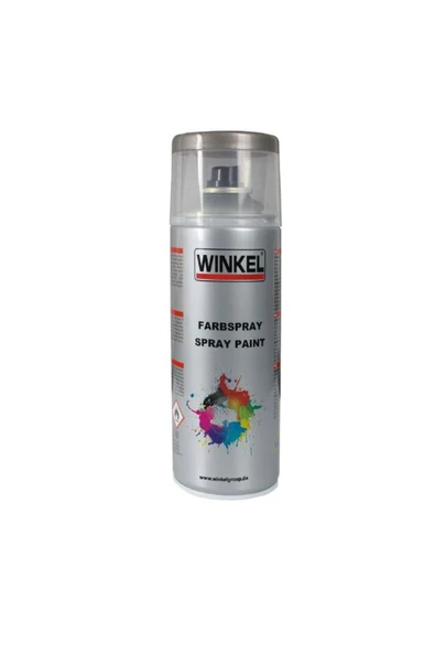 WINKEL SPREY BOYA ALÜMİNYUM GRİ RAL 9007 400ML ürün görseli