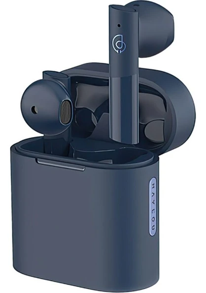 Haylou Moripods TWS Kulak İçi Bluetooth Kulaklık Mavi - Resim 6