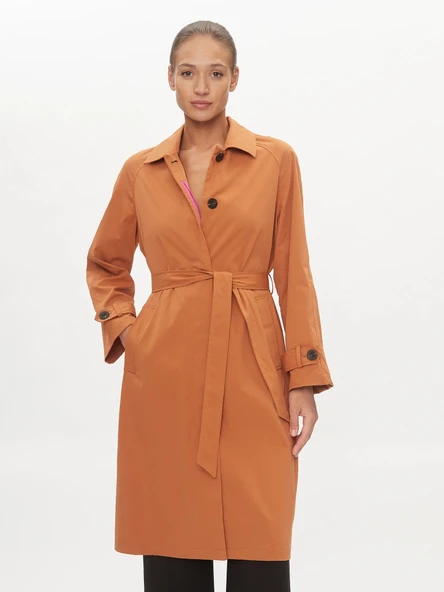 15308598 ONLORCHID TRENCHCOAT LONG CC OTW - Resim 4