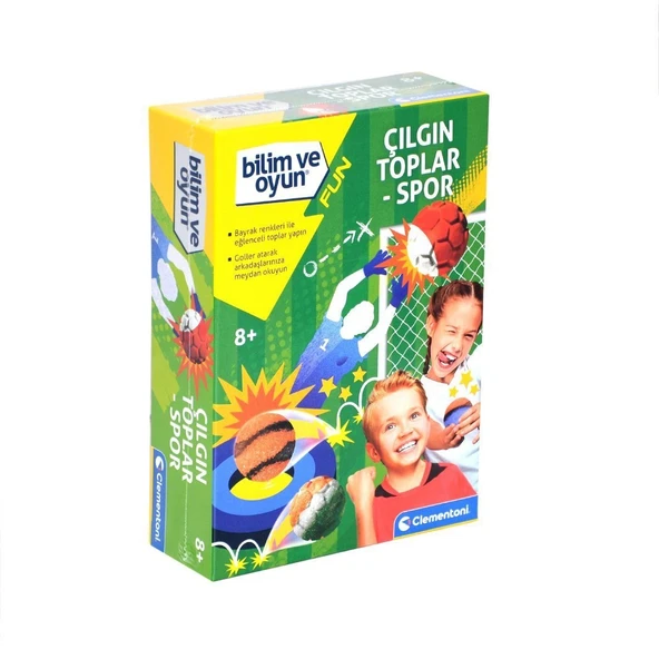 64323 Bilim ve Oyun - Çılgın Toplar - Spor +7 yaş ürün görseli