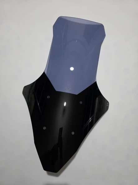 MOTOCAM Revolt Rm5 Siperlik Ön Cam 2020-2022 Model 78cm Füme Renkli 4mm - Resim 3