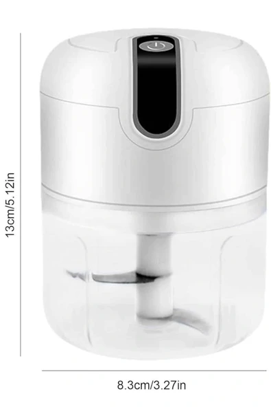 LitaeTrend Mini Doğrayıcı Rondo Taşınabilir Mini El Blender Paslanmaz Çelik - Resim 5