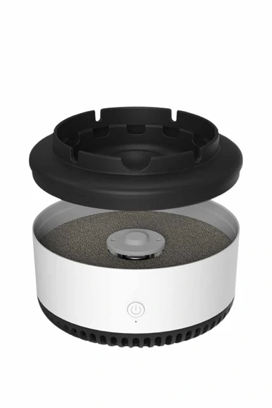 LitaeTrend Kül Tablası Hava Temizleyici Araç Akıllı Küllük Duman Temizleyici - Resim 4