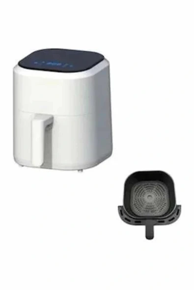 LitaeTrend Hava Fritözü 4L Airfryer Pratik Uzun Ömürlü Yağsız Pişirme Taşınabilir - Resim 2