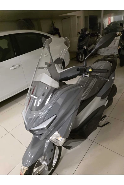 MOTOCAM Revolt RSX5 Siperlik Ön Cam 2022-2025 Model 75cm Şeffaf Renkli 4mm - Resim 3