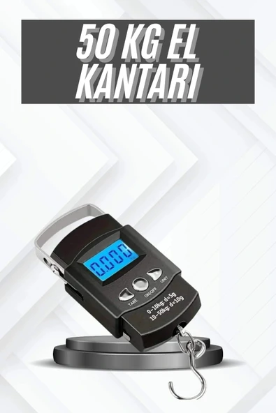 LitaeTrend Profesyonel El Terazisi El Kantarı 50 Kg Dijital Göstergeli TLT ürün görseli