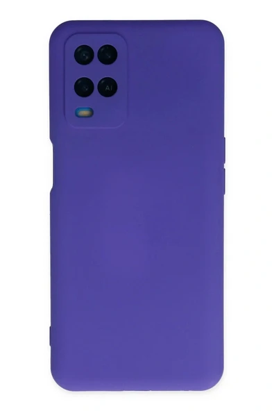 LitaeTrend Oppo A54 4G Kılıf Nano içi Kadife Silikon - Mor ürün görseli 1