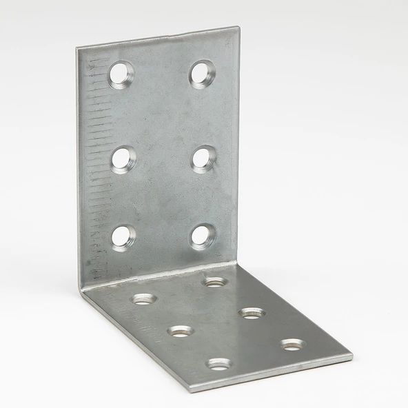 Metal L Demiri 40x60x60 mm Köşebent (50 Adet) Mobilya Dolap Eşya Duvara Sabitleme Bağlantı Aparatı ürün görseli