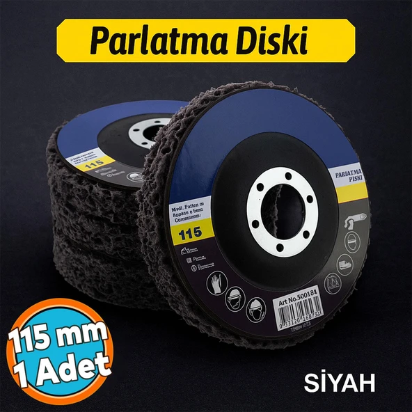 Siyah Parlatma Diski Döküm Metal Ahşap Yüzeyler İçin Pas Boya Sökücü Flap Disk 115 mm ürün görseli 1