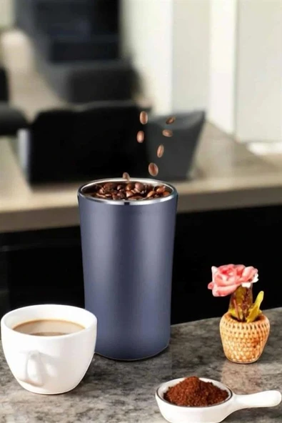 LitaeTrend Taşınabilir Kahve & Baharat Öğütücü, Kolay Temizlenebilir ve Uzun Ömürlü Paslanmaz Çelik - Resim 5