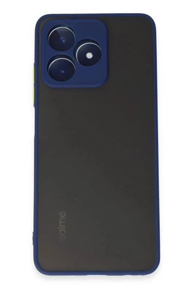 LitaeTrend Realme C53 Kılıf Montreal Silikon Kapak - Lacivert ürün görseli 1