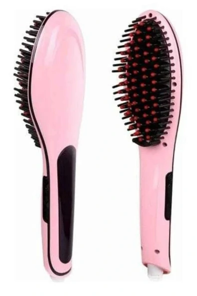 LitaeTrend Saç Düzleştirici Tarak Dijital Göstergeli Seramik Kaplama Sıkı Dişli - Resim 5