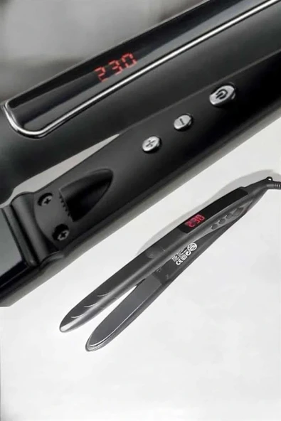 LitaeTrend Saç Düzleştirici Led Ekranlı Isı Ayarlı Seramik Kaplama Profesyonel - Resim 3