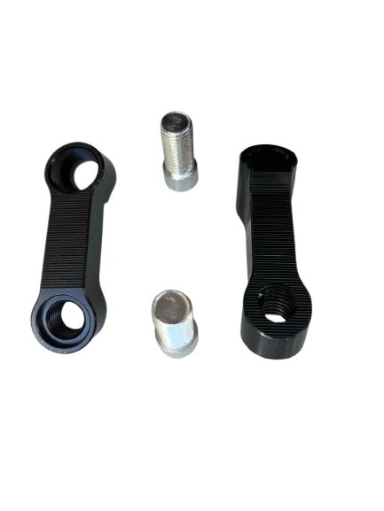 ÜNİVERSAL AYNA UZATMA GENİŞLETME APARATI SİYAH 10mm DÜZ DİŞ PCX - Resim 3