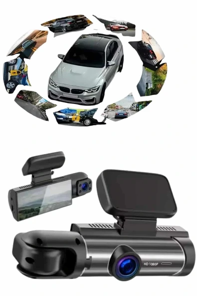 LitaeTrend Araç Kamerası Dönebilen HD Kaliteli Video ve Fotoğraf Kaydedici - Resim 4