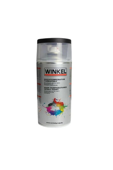 WINKEL SPREY BOYA YÜKSEK ISIYA DAYANIKLI SİYAH 400ML ürün görseli
