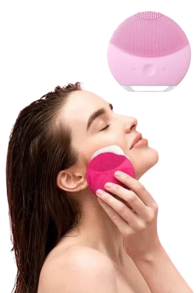 LitaeTrend Yüz Makyaj Temizleme Cihazı Yüz Masaj Aleti Cilt Bakım Aleti - Resim 2