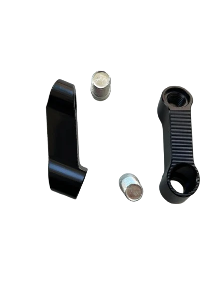 ÜNİVERSAL AYNA UZATMA GENİŞLETME APARATI SİYAH 10mm DÜZ DİŞ PCX - Resim 5