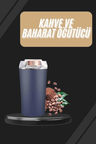 LitaeTrend Dayanıklı Paslanmaz Çelik Kolay Kullanım Kahve Ve Baharat Öğütücü ürün görseli 1