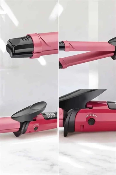 LitaeTrend Saç Düzleştirici Ve Maşa İkili Saç Şekillendirici - Resim 5