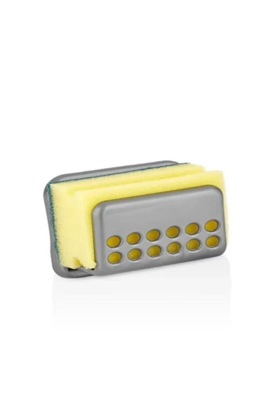 Saint Belisama Concept Bulaşık Süngeri Tutacağı Evye Pratik Vantuzlu Süngermatik Sünger Askısı - Resim 2