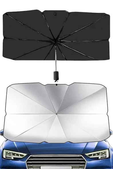 LitaeTrend Taşınabilir Oto Cam Güneşliği Katlanabilir Tüm Araçlara Uyumlu Güneş Gölge Koruyucu - Resim 4
