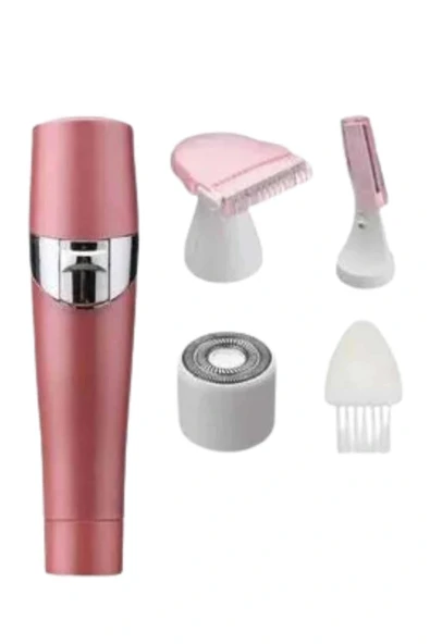 LitaeTrend Yüz Kaş ve Tüm Vücut Epilasyon Aleti 3 Başlıklı Hassas Ciltlere Uygun Epilatör - Resim 3