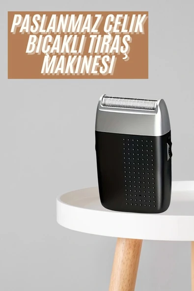 LitaeTrend Günlük Sakal Tıraşına Uygun Tıraş Makinesi Elektrikli Şarj Edilebilir ürün görseli 1