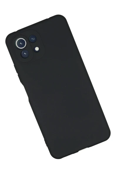 LitaeTrend Xiaomi Mİ 11 Lite Kılıf Nano içi Kadife Silikon - Lacivert - Resim 2