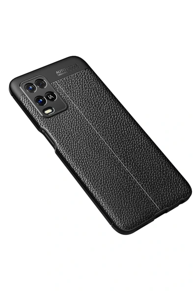 LitaeTrend Oppo A54 4G Kılıf Auto Focus Kapak - Siyah - Resim 2