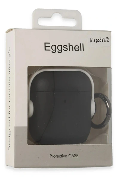 LitaeTrend Airpods 2 (2.nesil) Cool Kılıf - Siyah-Kırmızı - Resim 4