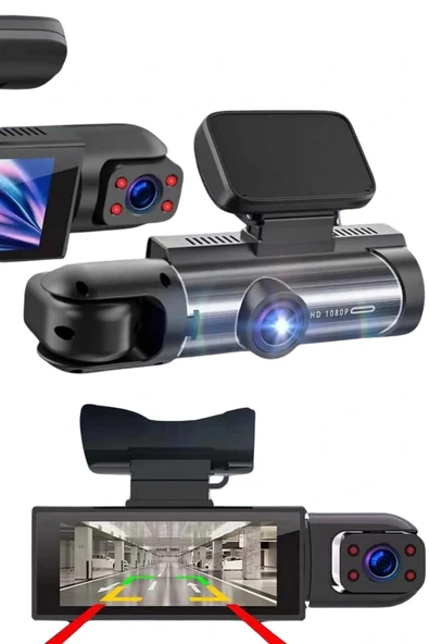 LitaeTrend Çift Kameralı Araç Kamerası Ön ve Arka Kameralı - Resim 5