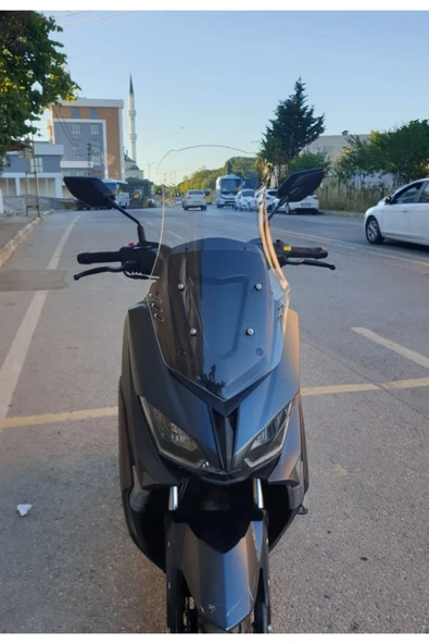 MOTOCAM Revolt RSX5 Siperlik Ön Cam 2022-2025 Model 65cm Şeffaf Renkli 4mm ürün görseli